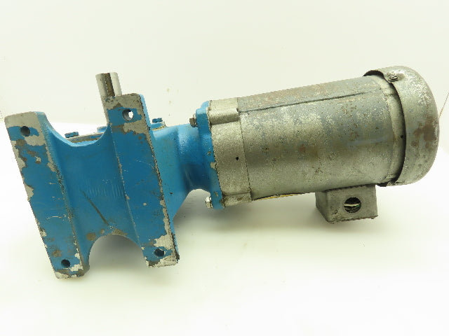Morse C96MK4474 Gear Reducer 20:1 Ratio LH 1"Shaft w/Baldor Motor 1HP 1725RPM