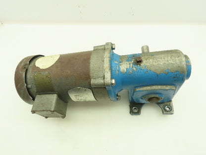 Morse C96MK4474 Gear Reducer 20:1 Ratio LH 1"Shaft w/Baldor Motor 1HP 1725RPM