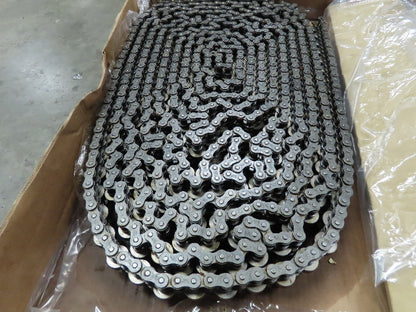 Tsubaki RS50 Steel Roller Chain 2-Strand 3/8" Center Roller 5/8" Pitch 36' x 2"