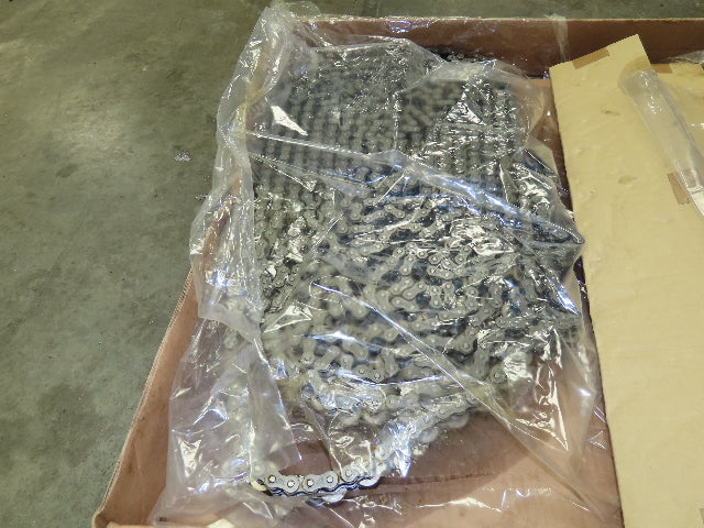 Tsubaki RS50 Steel Roller Chain 2-Strand 3/8" Center Roller 5/8" Pitch 36' x 2"