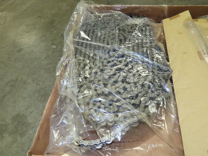 Tsubaki RS50 Steel Roller Chain 2-Strand 3/8" Center Roller 5/8" Pitch 36' x 2"