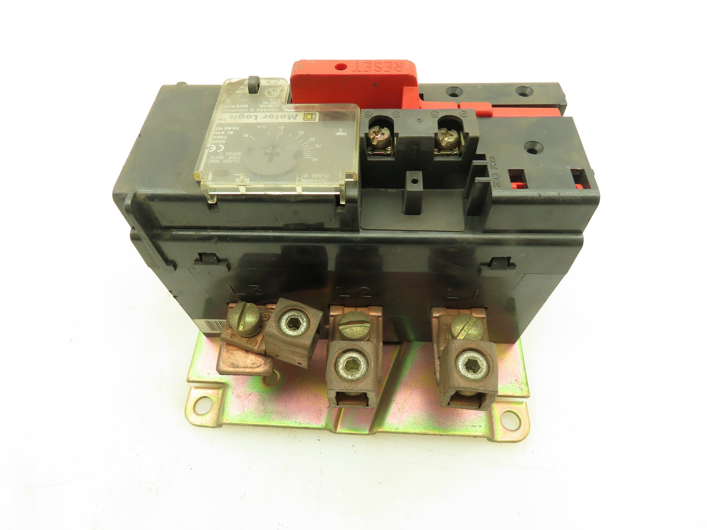 Square D 9065 SR310 Ser C Solid State Overload Relay 3-P 30-90A Man Reset 600V