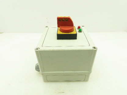 Vynckier Manual Motor Starter Protector Rotary Disconnect Switch Enclosure 7x7x6