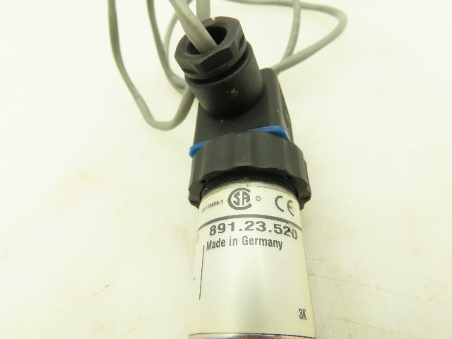 WIKA 891.23.520 Type S-11 Pressure Transmitter Switch 0-3000 PSI 10-30VDC  1/4"