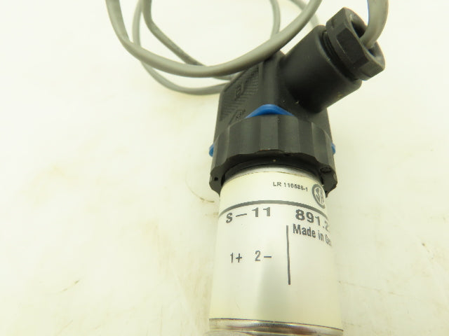 WIKA 891.23.520 Type S-11 Pressure Transmitter Switch 0-3000 PSI 10-30VDC  1/4"