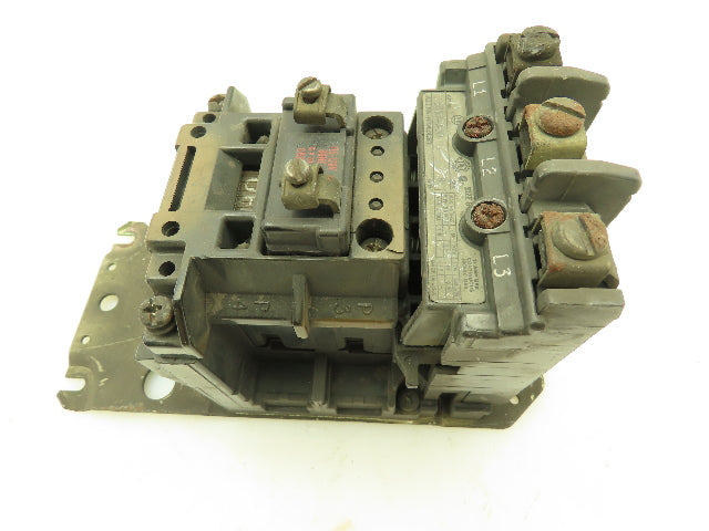 Allen Bradley 505V-AOD Ser B Motor Starter 600V 3-Pole 115/120V Coil Size 0
