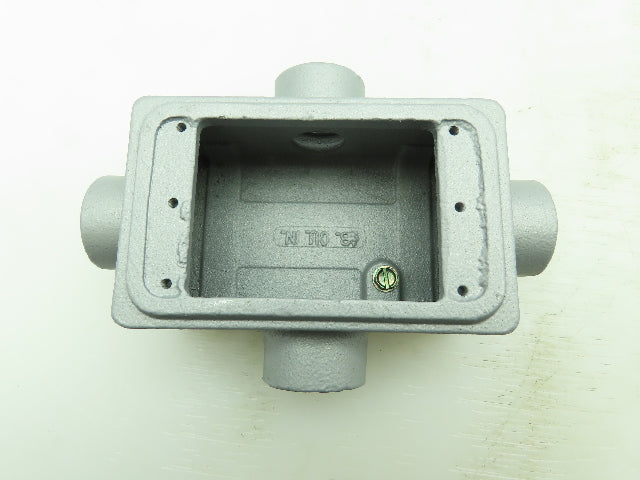 Appleton FSX-1-75 3/4 inch Mall Iron Device Box FS-FD CS DEV Box Shallow FXS