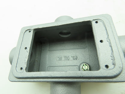 Appleton FSX-1-75 3/4 inch Mall Iron Device Box FS-FD CS DEV Box Shallow FXS