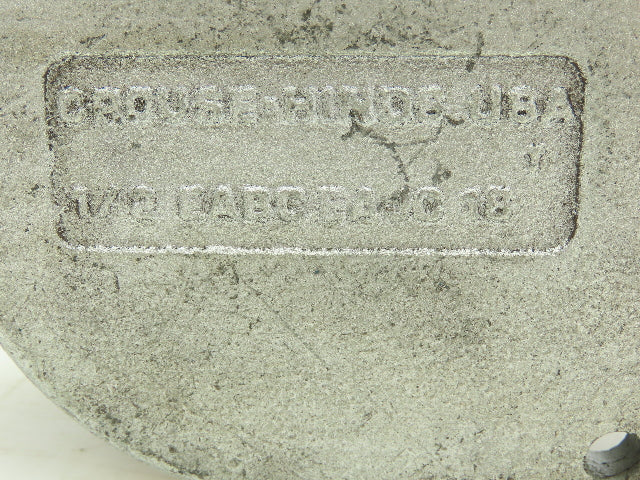 Crouse Hinds Co 1/2 EABC EAJC 16 Explosion Proof Conduit Outlet Box