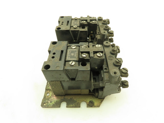 Allen Bradley 705AOE Ser K Reversing Motor Starter 3-Pole 550V 120V Coil  Size 0