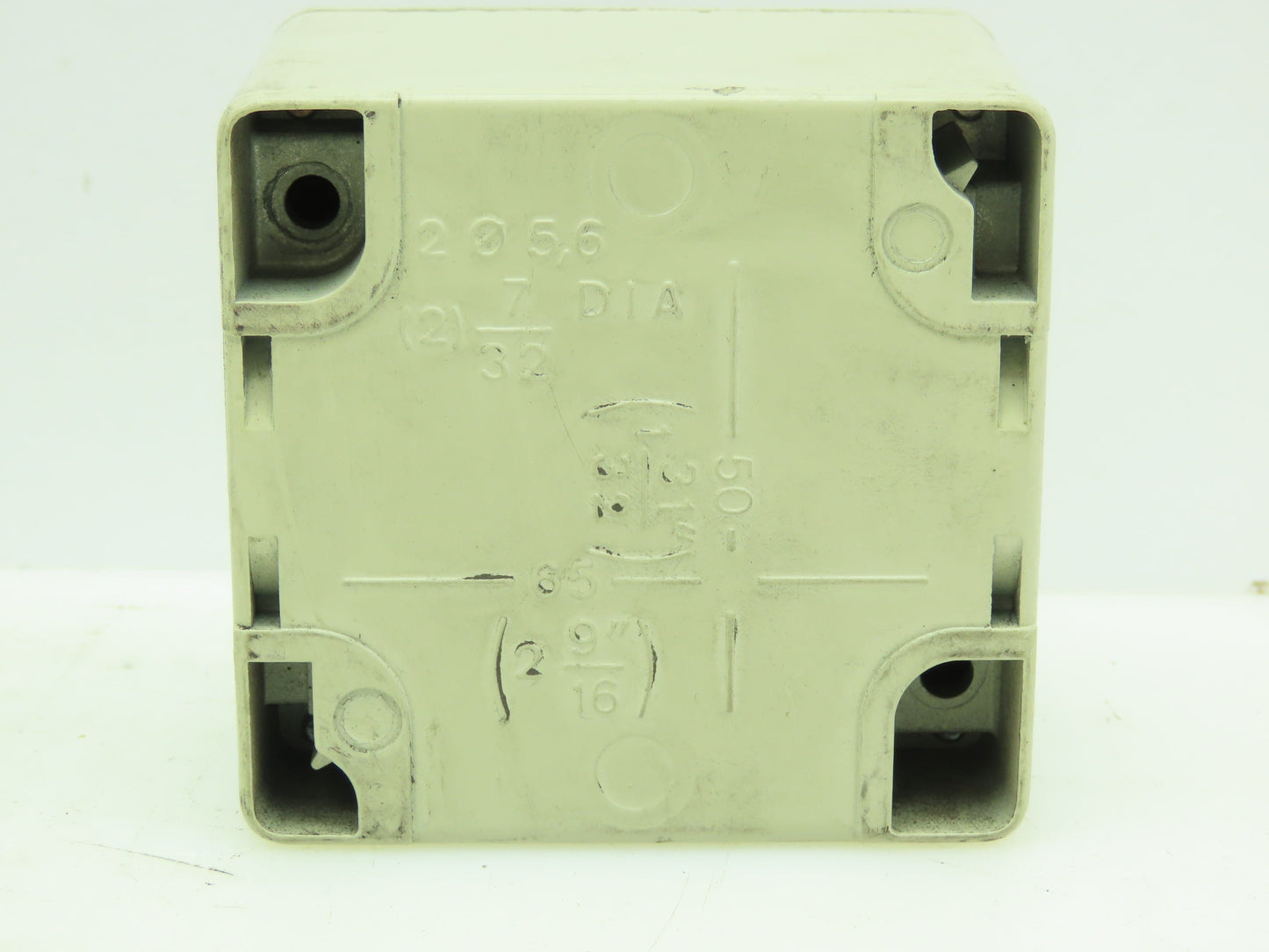 Telemecanique XAFG19001-6080062 Pushbutton Control Panel Box 3x3" Start Green