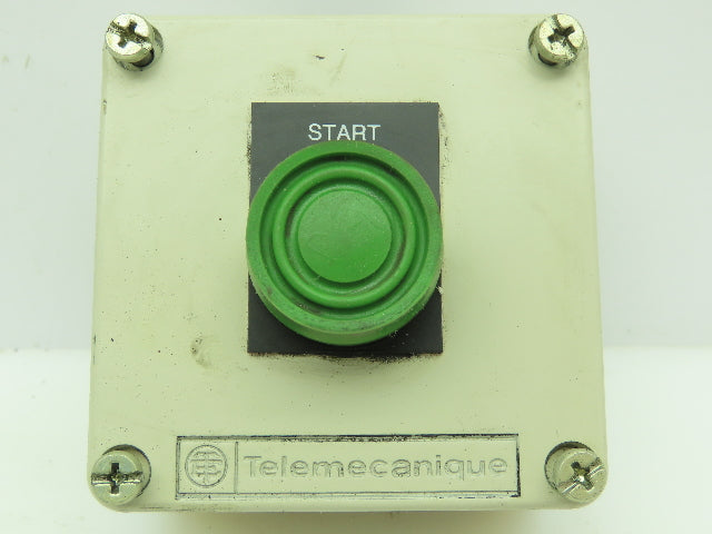 Telemecanique XAFG19001-6080062 Pushbutton Control Panel Box 3x3" Start Green