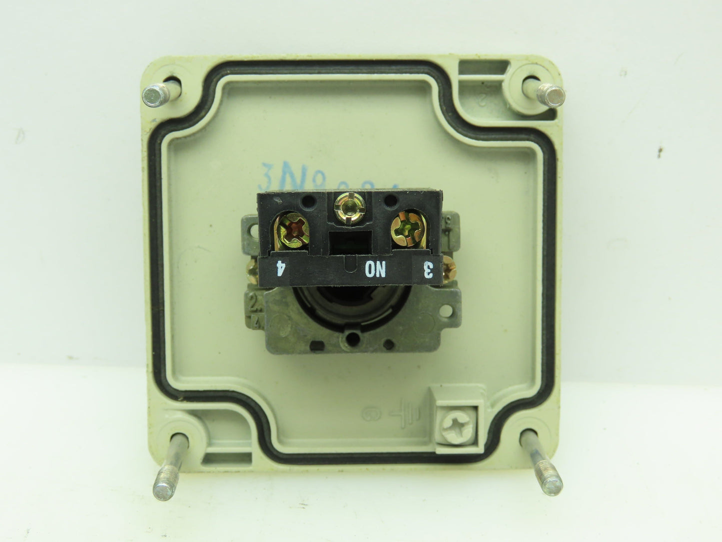 Telemecanique XAFG19001-6080062 Pushbutton Control Panel Box 3x3" Start Green