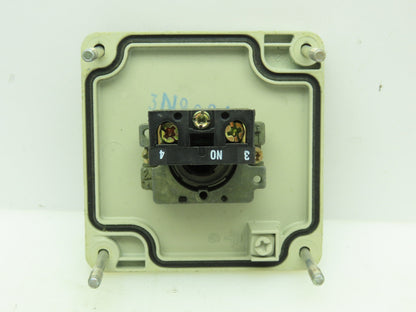 Telemecanique XAFG19001-6080062 Pushbutton Control Panel Box 3x3" Start Green