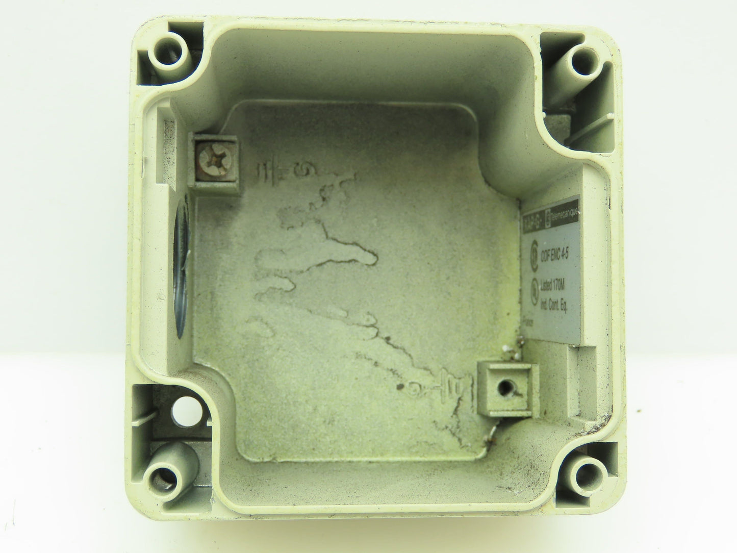 Telemecanique XAFG19001-6080062 Pushbutton Control Panel Box 3x3" Start Green