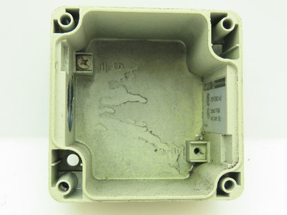 Telemecanique XAFG19001-6080062 Pushbutton Control Panel Box 3x3" Start Green