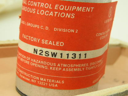 CROUSE-HINDS N2S 2123 Control Station 3 Position 2 Circuit Selector Switch