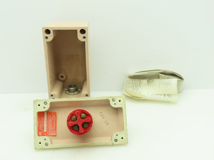 CROUSE-HINDS N2S 2123 Control Station 3 Position 2 Circuit Selector Switch