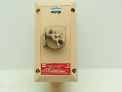 CROUSE-HINDS N2S 2123 Control Station 3 Position 2 Circuit Selector Switch
