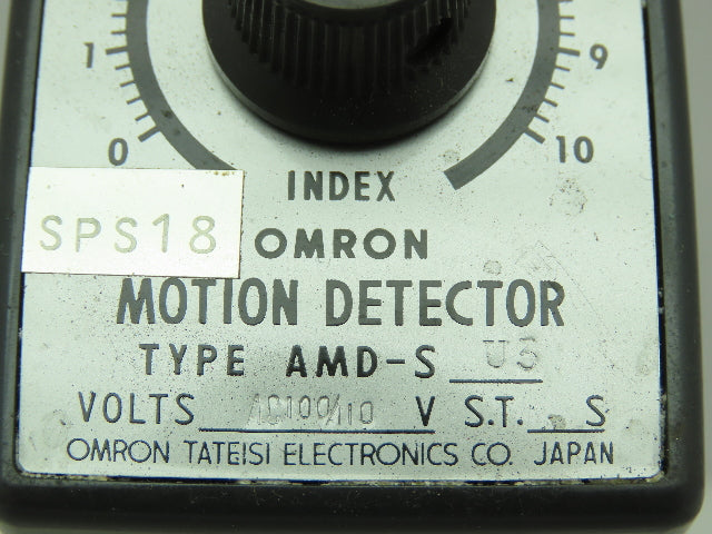 Omron AMD-SU3 Motion Detector AC100-120V 0-10 Sec With Base