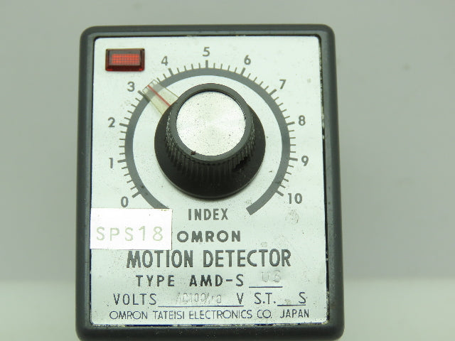 Omron AMD-SU3 Motion Detector AC100-120V 0-10 Sec With Base