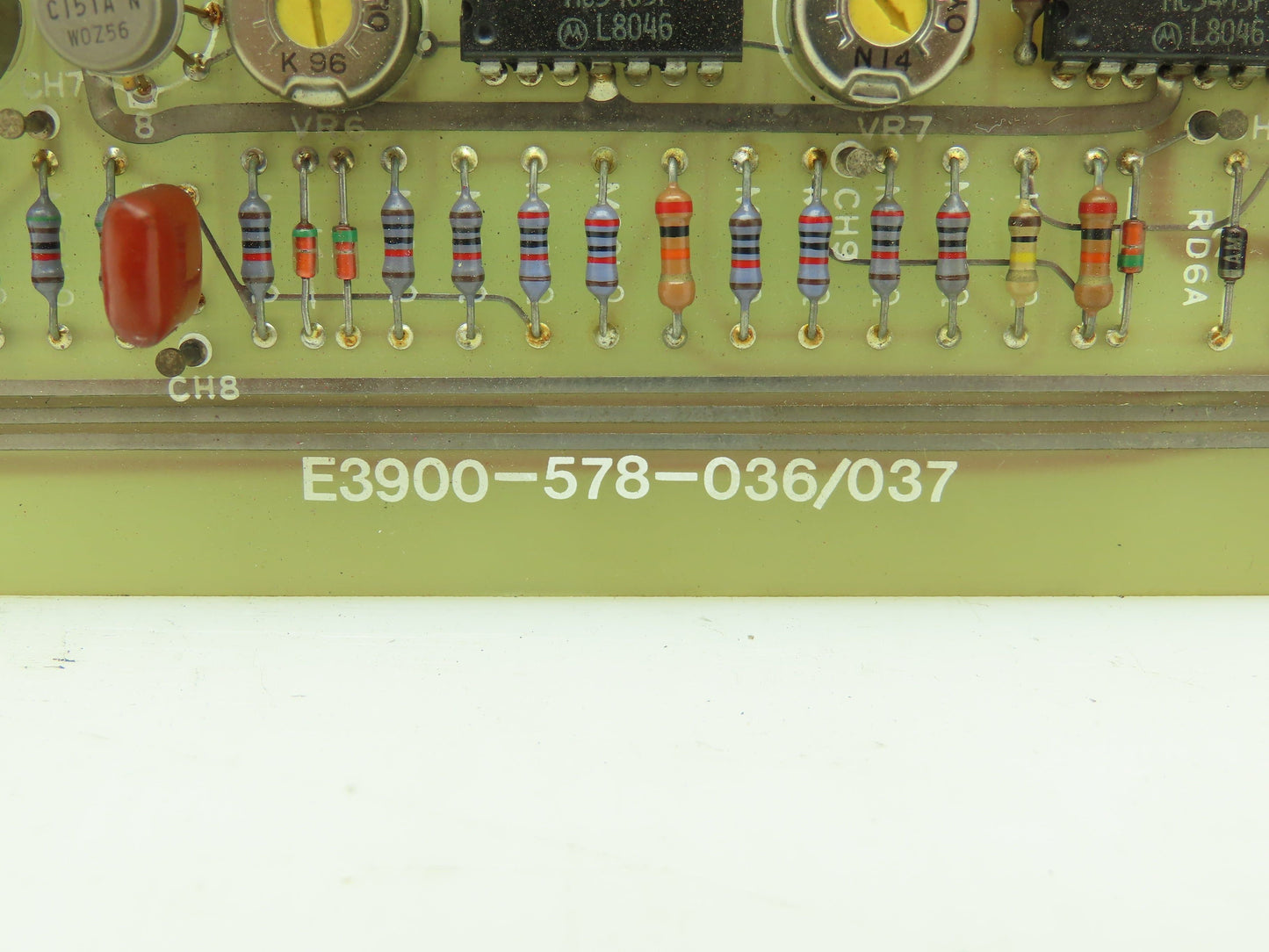 Okuma E3900-578-036/037 Circuit Board Card 15V Transformer