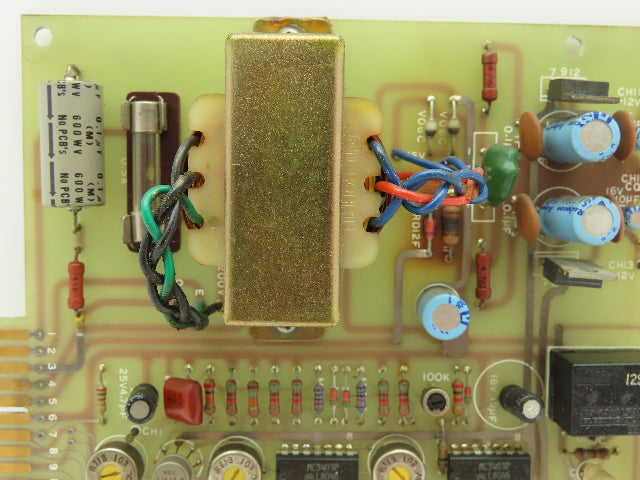 Okuma E3900-578-036/037 Circuit Board Card 15V Transformer