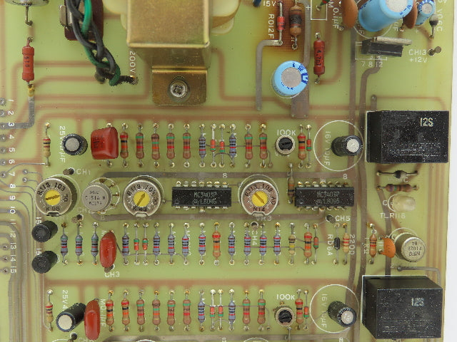 Okuma E3900-578-036/037 Circuit Board Card 15V Transformer