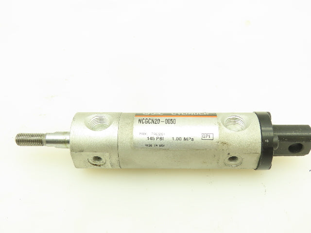 SMC NCGCN20-0050 Pneumatic Cylinder .5" Stroke 3/4" Bore Lot of 2