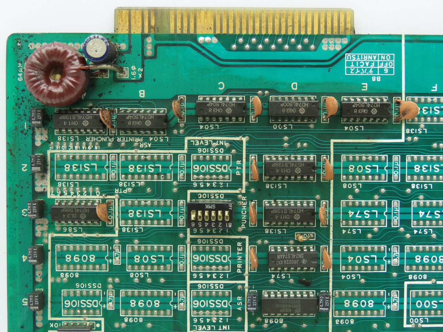 Okuma PC-4020-B / E4806-032-246-B OSP PTR Puncher Printer ASR Circuit Board