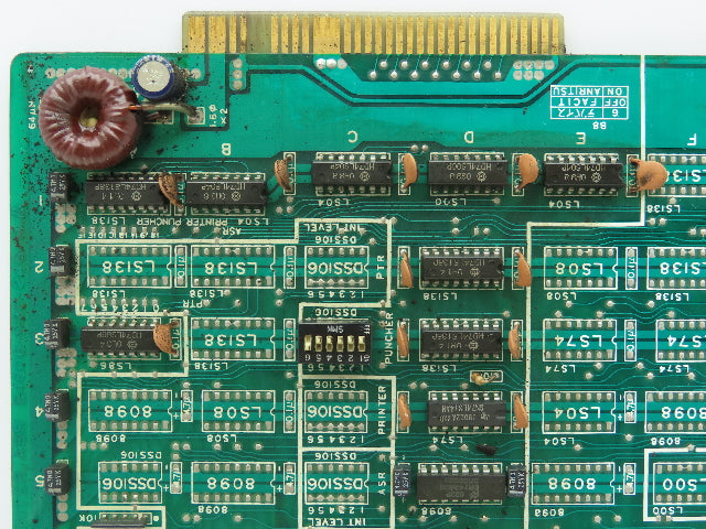 Okuma PC-4020-B / E4806-032-246-B OSP PTR Puncher Printer ASR Circuit Board