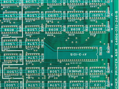 Okuma PC-4020-B / E4806-032-246-B OSP PTR Puncher Printer ASR Circuit Board