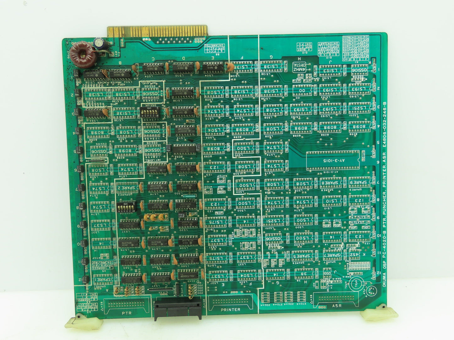Okuma PC-4020-B / E4806-032-246-B OSP PTR Puncher Printer ASR Circuit Board