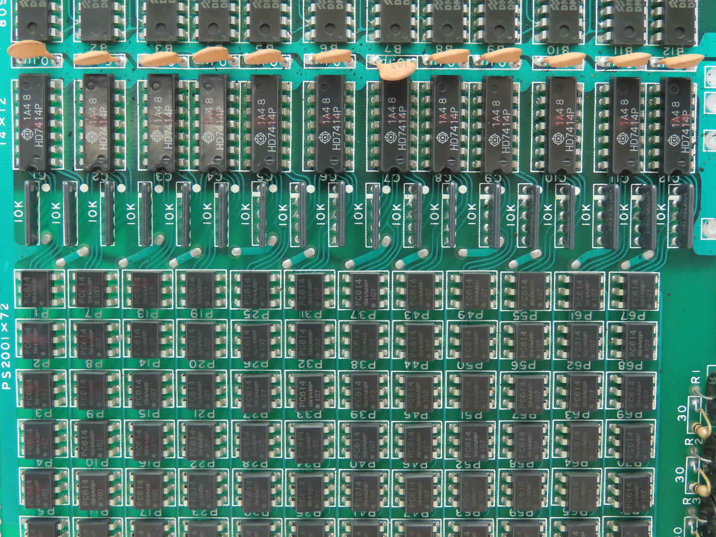 Okuma E4806-032-245 PC-4019 E/C I/O Tsuika OSP Input Output Circuit Board