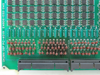 Okuma E4806-032-245 PC-4019 E/C I/O Tsuika OSP Input Output Circuit Board
