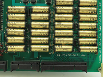 Okuma E4806-032-245 PC-4019 E/C I/O Tsuika OSP Input Output Circuit Board