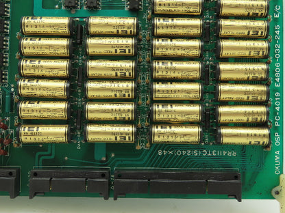 Okuma E4806-032-245 PC-4019 E/C I/O Tsuika OSP Input Output Circuit Board