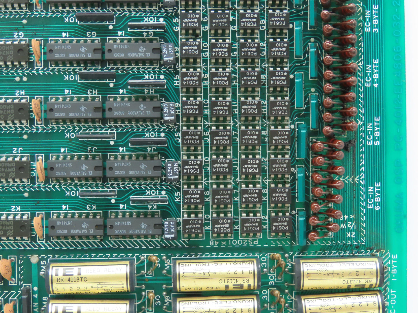 Okuma PC4012-EE4806-032-242-E OSP Board Add-Axis For OSP Position Read Circuit