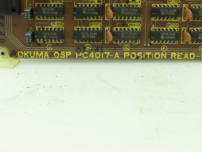Okuma PC4017-A E4806-045-013-A OSP Position Read-H Feed-P PTR Circuit Board