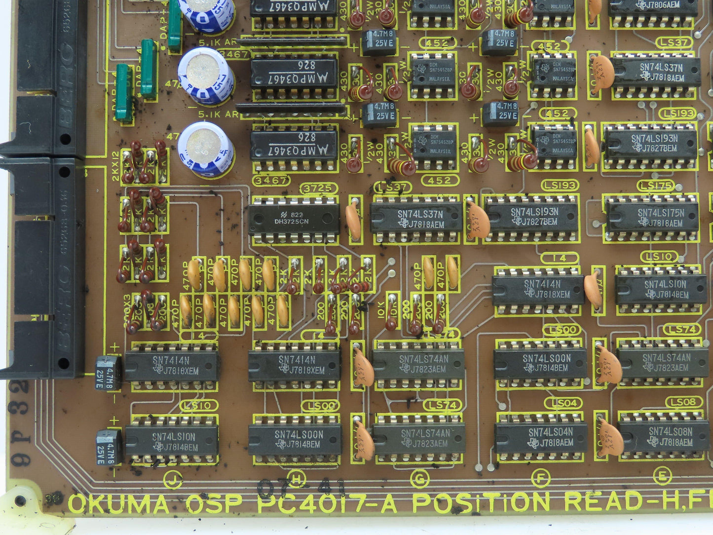 Okuma PC4017-A E4806-045-013-A OSP Position Read-H Feed-P PTR Circuit Board