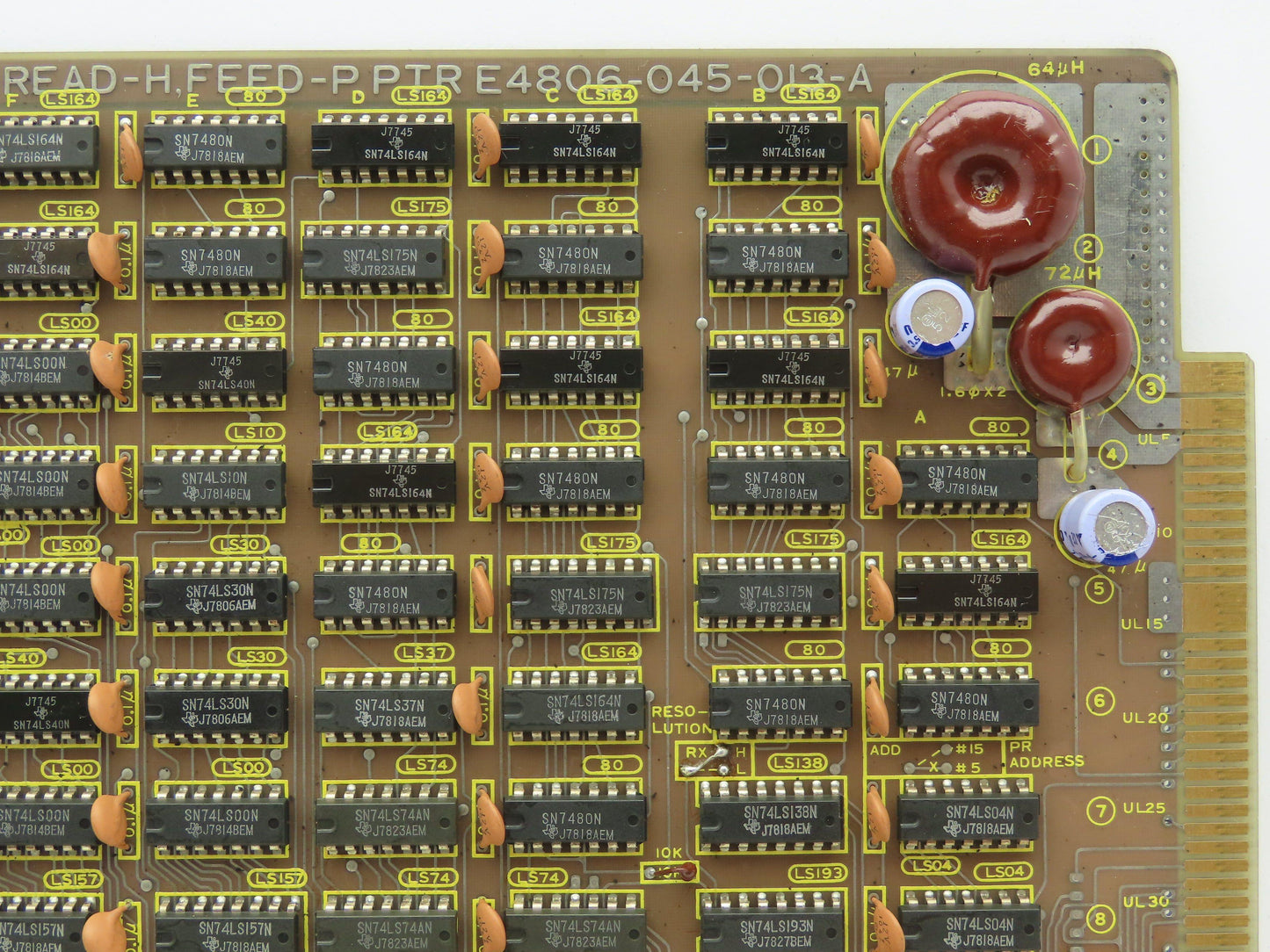 Okuma PC4017-A E4806-045-013-A OSP Position Read-H Feed-P PTR Circuit Board