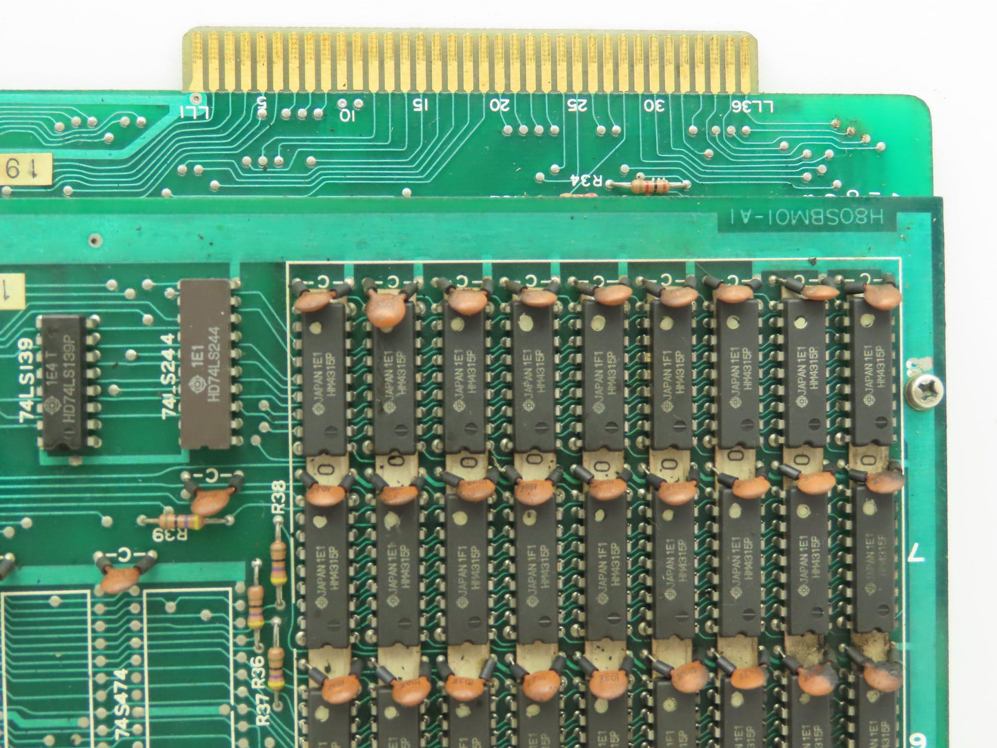 Okuma H80SBM01-A1 / H80SBM00-B01 Circuit Board Scram Control Panel