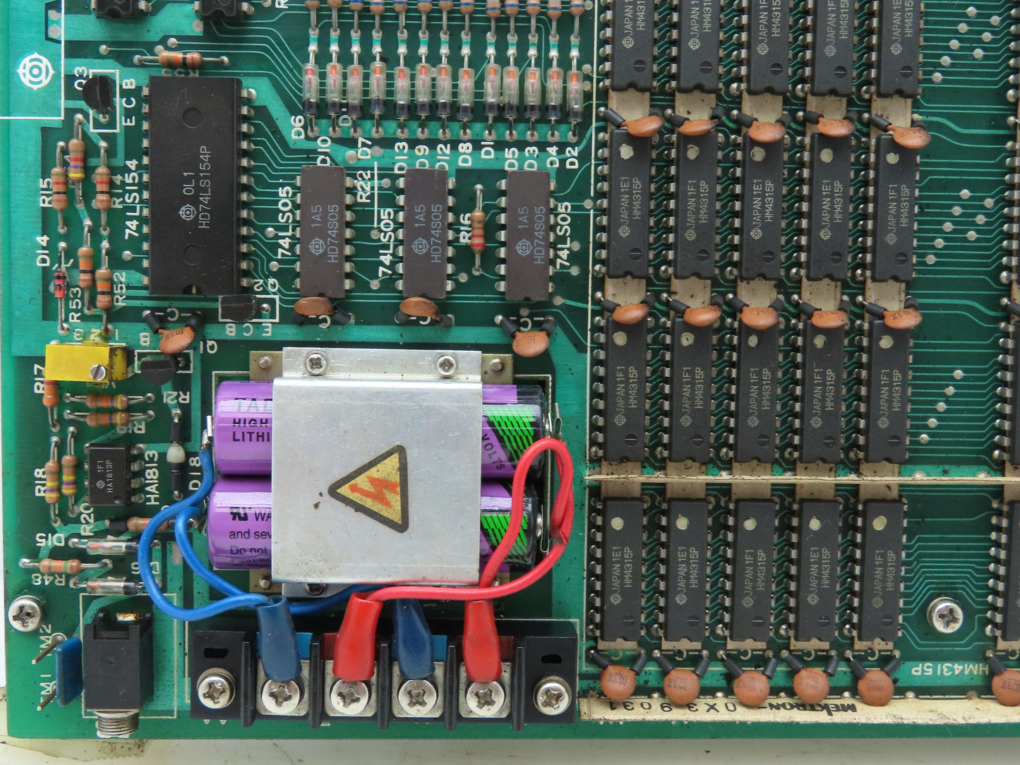 Okuma H80SBM01-A1 / H80SBM00-B01 Circuit Board Scram Control Panel