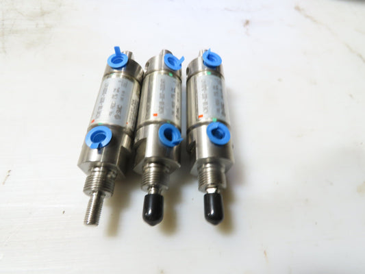 SMC NCME106-037-DU001471 Pneumatic Air Cylinder 1-1/16"Bore .37"Stroke Lot of 3