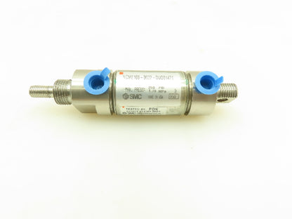 SMC NCME106-037-DU001471 Pneumatic Air Cylinder 1-1/16"Bore .37"Stroke Lot of 3