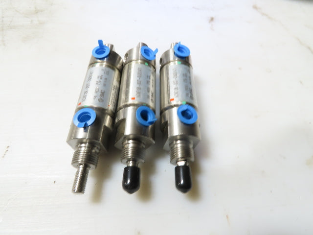 SMC NCME106-037-DU001471 Pneumatic Air Cylinder 1-1/16"Bore .37"Stroke Lot of 3