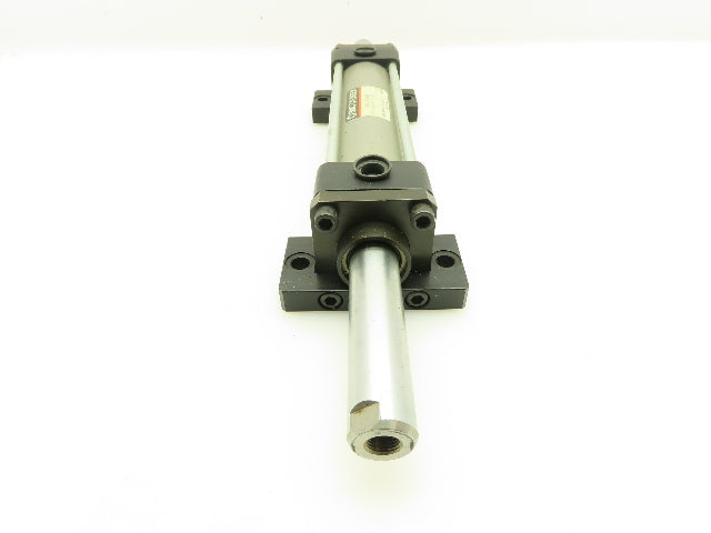 SMC NCA1WS200-01-0413US Double Rod Pneumatic Air Cylinder 2"Bore 1"Stroke