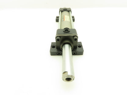 SMC NCA1WS200-01-0413US Double Rod Pneumatic Air Cylinder 2"Bore 1"Stroke