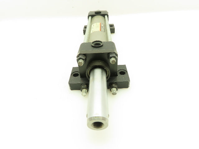 SMC NCA1WS200-01-0413US Double Rod Pneumatic Air Cylinder 2"Bore 1"Stroke