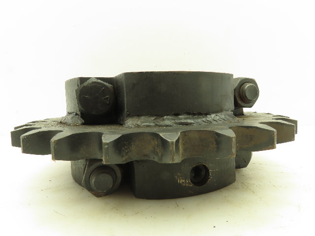 #100 Roller Chain Split C-Hub Sprocket 1.25" Pitch 26 Teeth 3-7/16" Keyed Bore